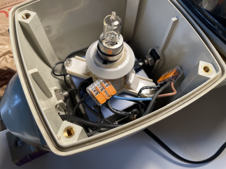 Original Verkehrsampel aus Leipzig