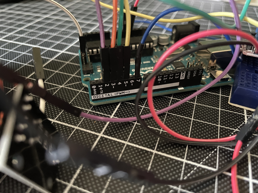 Drehregler zum einstellen der Pustezeit