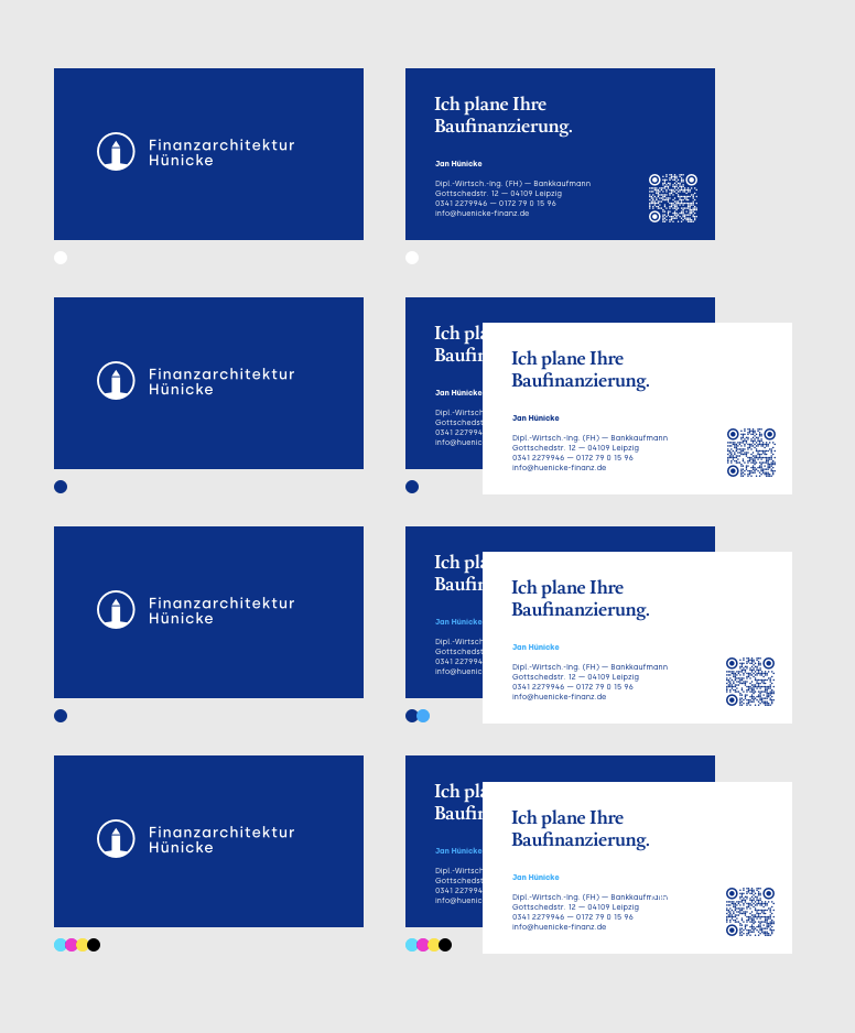 Visitenkarten Gestaltung und Beratung zum Druck