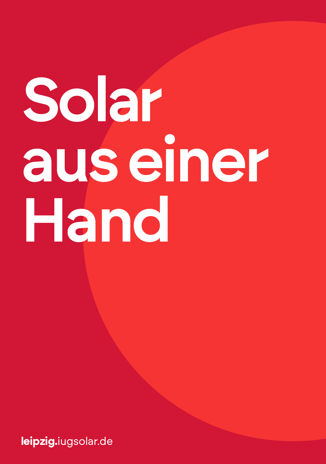 Neuer Flyer mit Grafik und neuer Schriftart