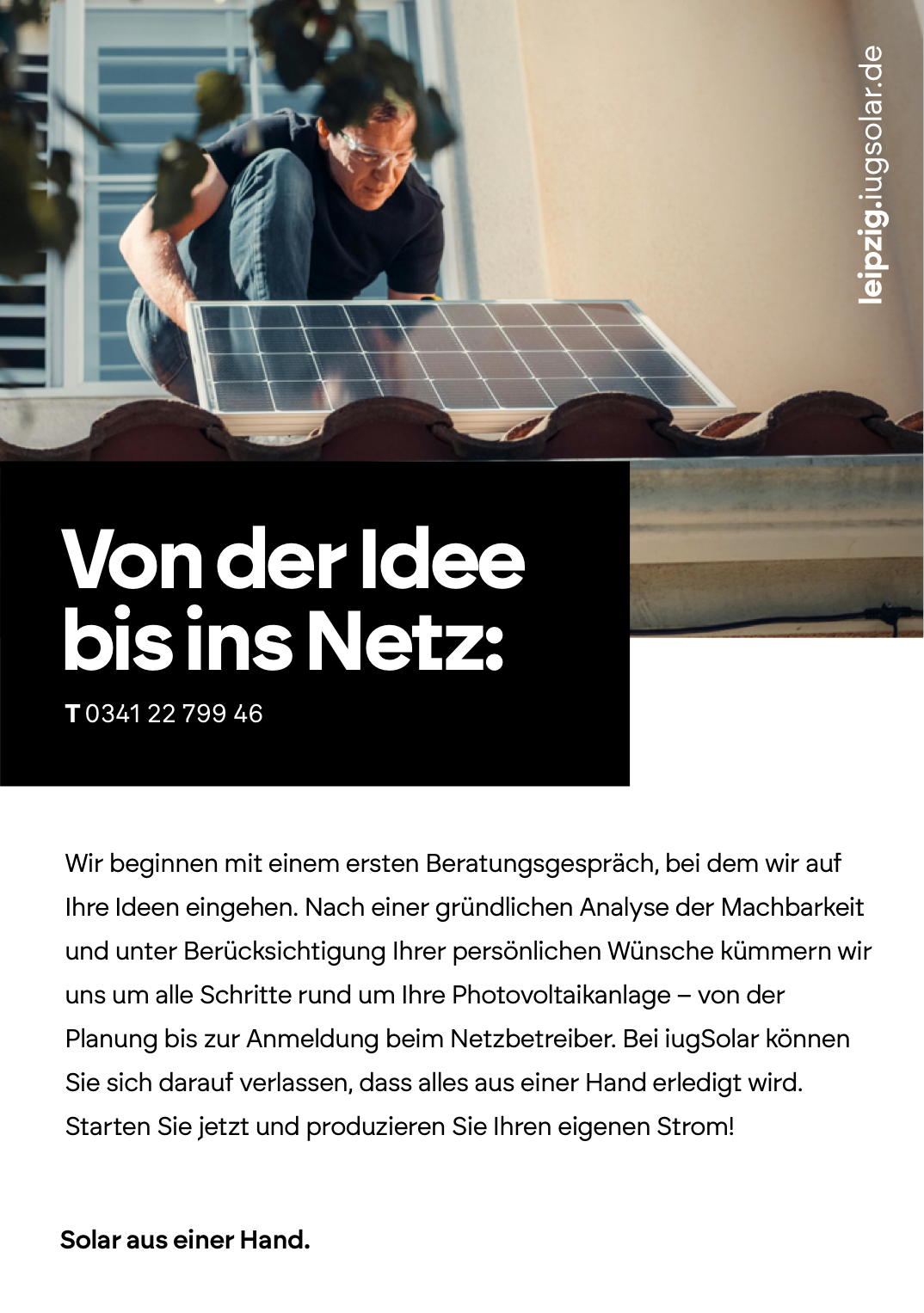 Neues Flyer Design Rückseite