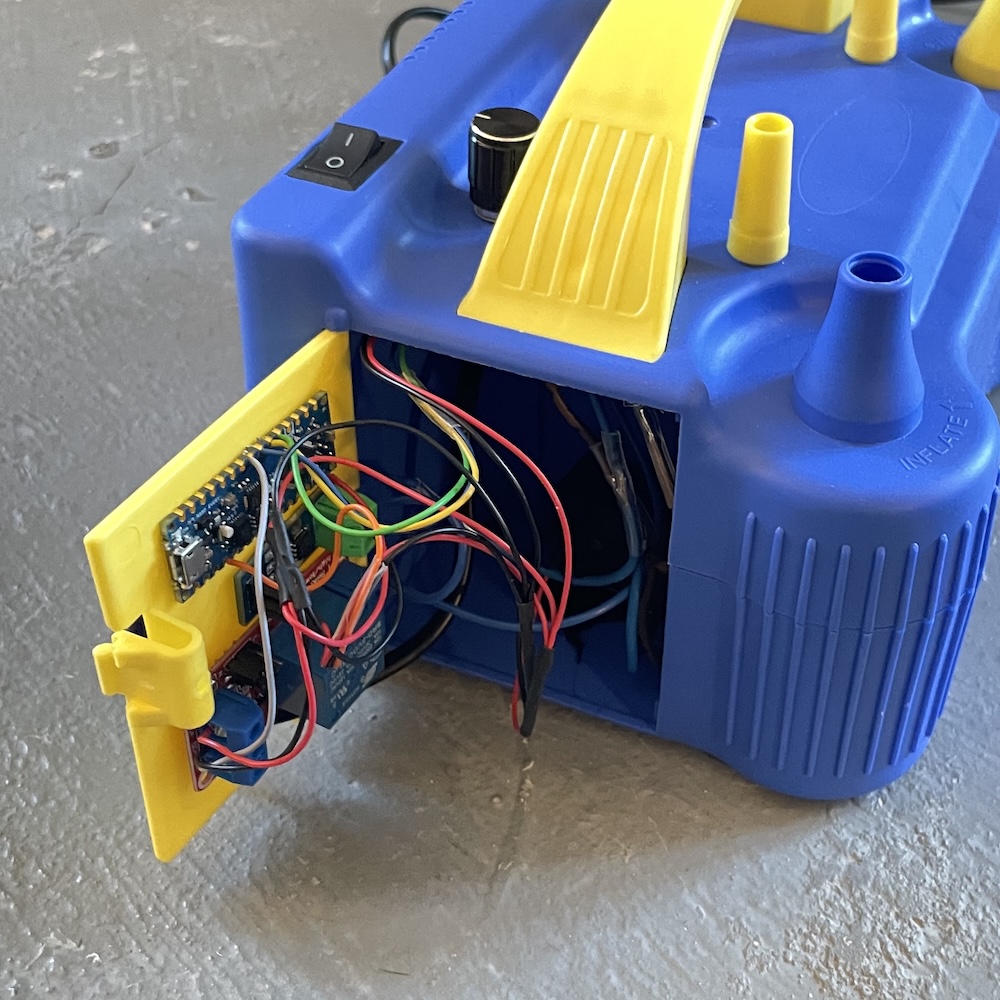 Ballonmaschine mit Timer